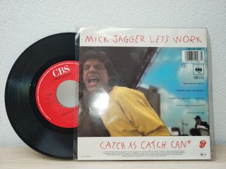 Mick Jagger - Let's Work 45 giri Vinile