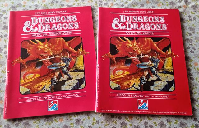 Dungeons/Dragons: Manuali Dungeon Master e Giocatore