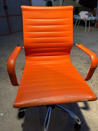 Silla de escritorio naranja