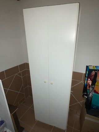 Armario blanco 2 puertas