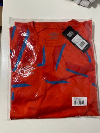 Camiseta Técnica Umbro Hombre L Naranja