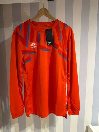 Camiseta Técnica Umbro Hombre L Naranja