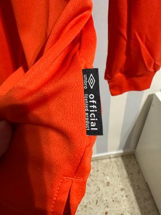 Camiseta Técnica Umbro Hombre L Naranja