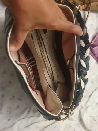 Lote 4 Bolsos Roberto Verino Beige/Marrón