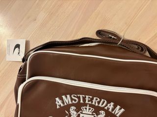 Maletín ordenador marrón Amsterdam