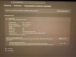 Monitor Samsung Odyssey G70B 4K 120Hz