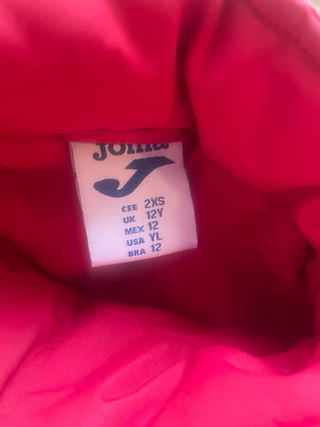 Abrigo Joma Mar Abierto Rojo
