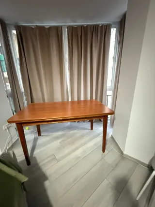 Mesa extensible salón/comedor madera