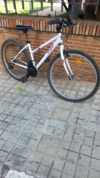 Bicicleta Mujer Talla S Blanca