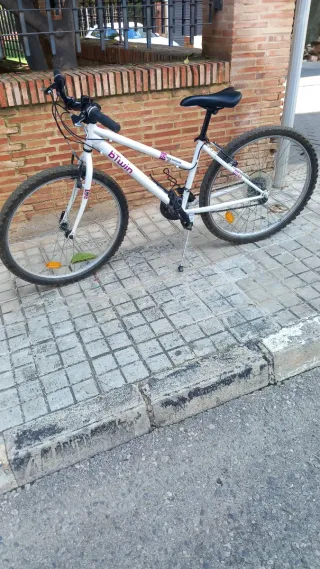 Bicicleta Mujer Talla S Blanca