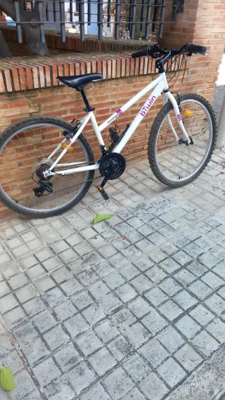 Bicicleta Mujer Talla S Blanca