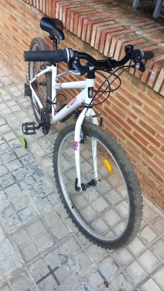 Bicicleta Mujer Talla S Blanca