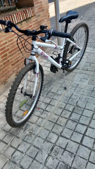 Bicicleta Mujer Talla S Blanca