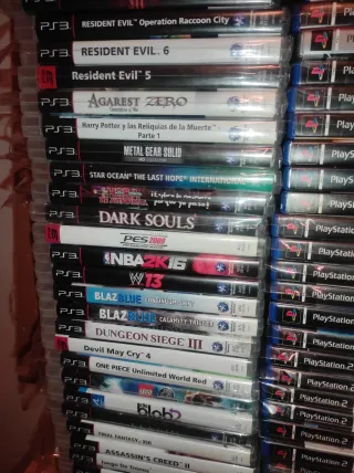  Leer descripción!Lote Juegos PlayStation 2 y 3