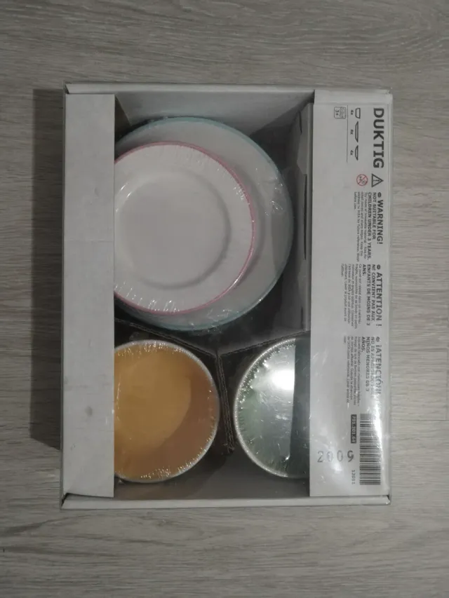 Ikea DUKTIG Juguete Plato/Tazón