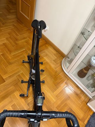 Bicicleta de carretera Merida Negra