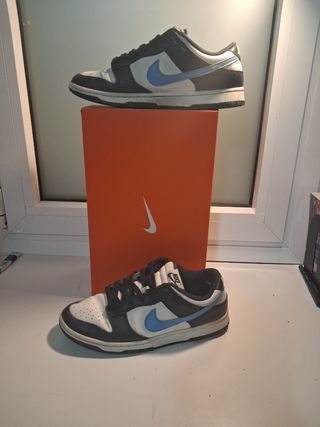 Zapatillas Nike Dunk Low Black Blue