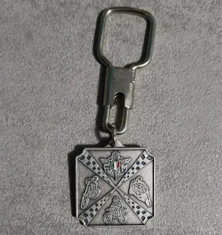 Portachiavi F.I.M. con moto