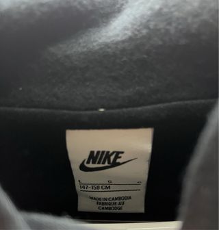 Sudadera Nike CR7 Club Fleece Niño Negra