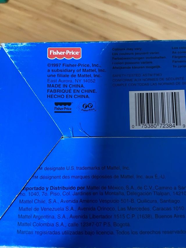 Fisher Price linterna años 90 