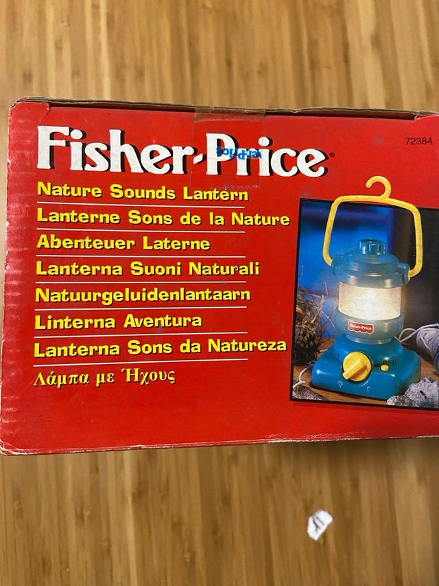 Fisher Price linterna años 90 