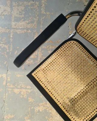 Cesca by Marcel Breuer. Vintage, 80s.