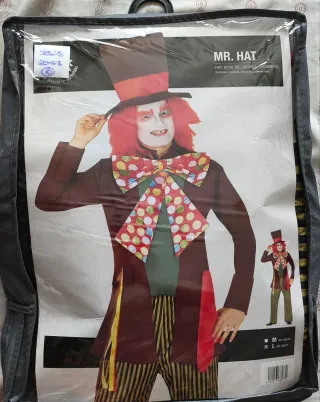 Disfraz Sombrerero Loco Talla L