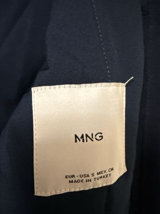 Cazadora bomber azul Mango