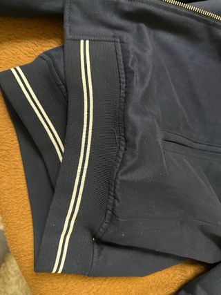 Cazadora bomber azul Mango