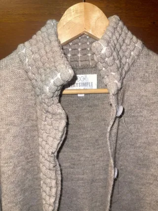 Maglioncino donna VERY SIMPLE grigio