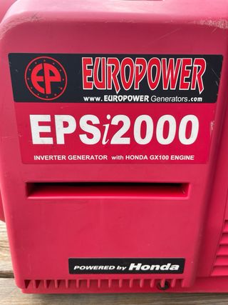 Generador Europower EPSi2000 Honda GX100