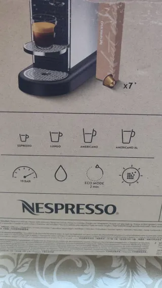 Cafetera Nespresso Citiz Platinum C140 Titan nueva