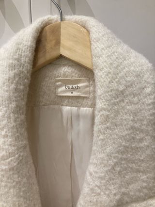 Abrigo ba&sh ECRU Talla 0 XS