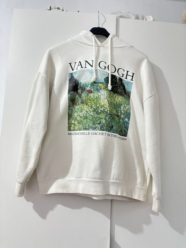 Sudadera Van Gogh Pull&Bear Talla XS