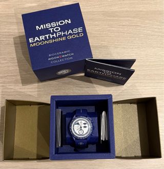 Omega x Swatch Moonshine Gold