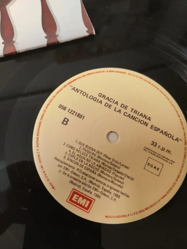 Vinilo Gracia de Triana - Antología Canción Españo