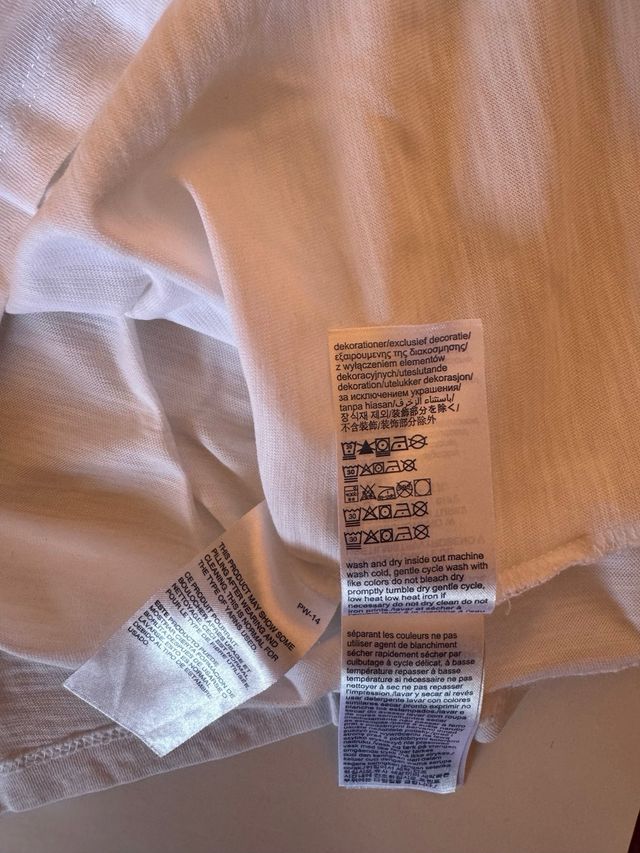 Maglia Tommy Jeans Bianca, 100% cotone, Taglia S