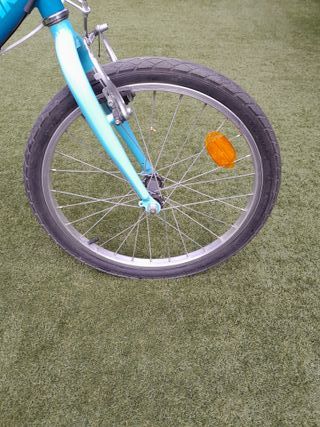 Bicicleta Btwin Azul Niña/o