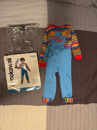 Disfraz Chucky Talla 3/4 Años