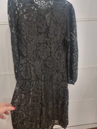 Vestito vintage pizzo nero