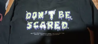 Sudadera adolescente negra talla S