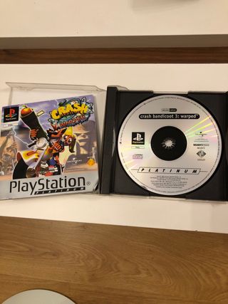 Crash Bandicoot 3 Warped PS1 PAL