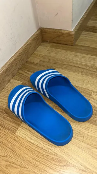 Chanclas Adidas Azules