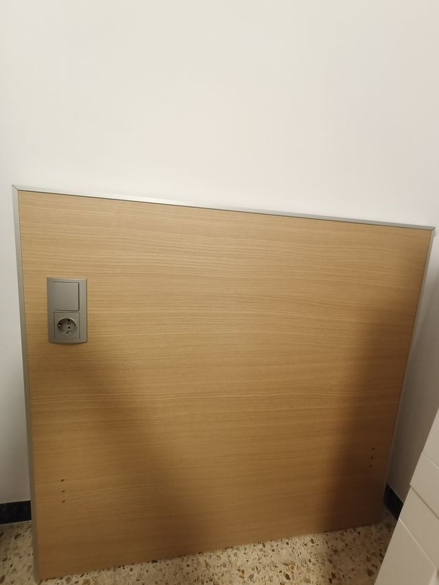 Cabezal cama 90 roble