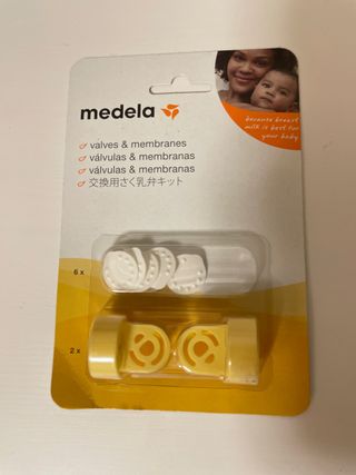valvulas y menbrabas de repuesto Medela