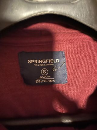 Sudadera Springfield chico Talla S
