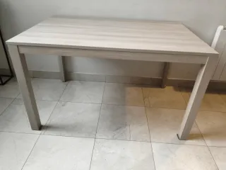 Mesa comedor extensible madera