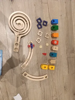 Circuito de canicas Hape Quadrilla