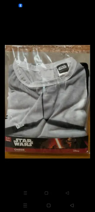 Disfraz Star Wars Talla 4-5 Años