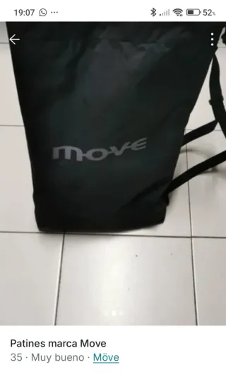 Patines Move Azules Talla 35